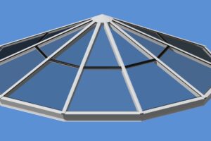 Polygon structural skylight