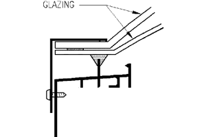 Double glazed skylight