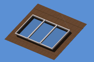 Tandem with Flat Glazing
